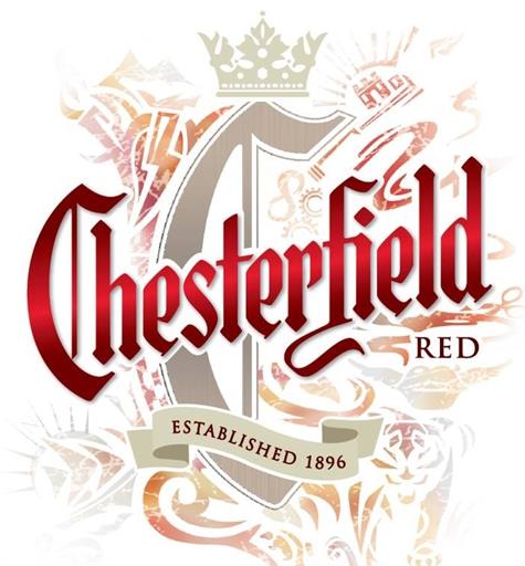 CHESTERFIELD RED ESTTABLISHED 1896